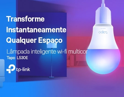 Lâmpada Inteligente WI-Fi da TP-Link