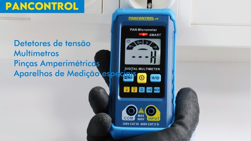 PANCONTROL - Aparelhos de medição de uso profissional