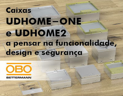 Caixas UDHOME-ONE e UDHOME2  da Obo Bettermann