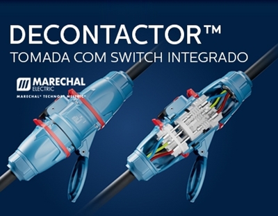 Tomadas DECONTACTOR™ da Marechal Electric